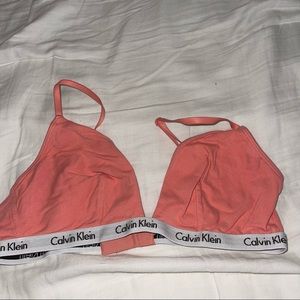 calvin klein lightly lined bralette